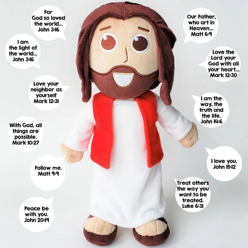 The Talking Jesus Plush: 10 Bible Verses