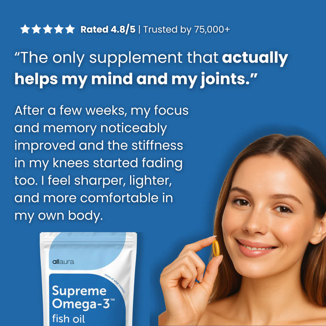 Supreme Omega-3 Fish Oil Softgels