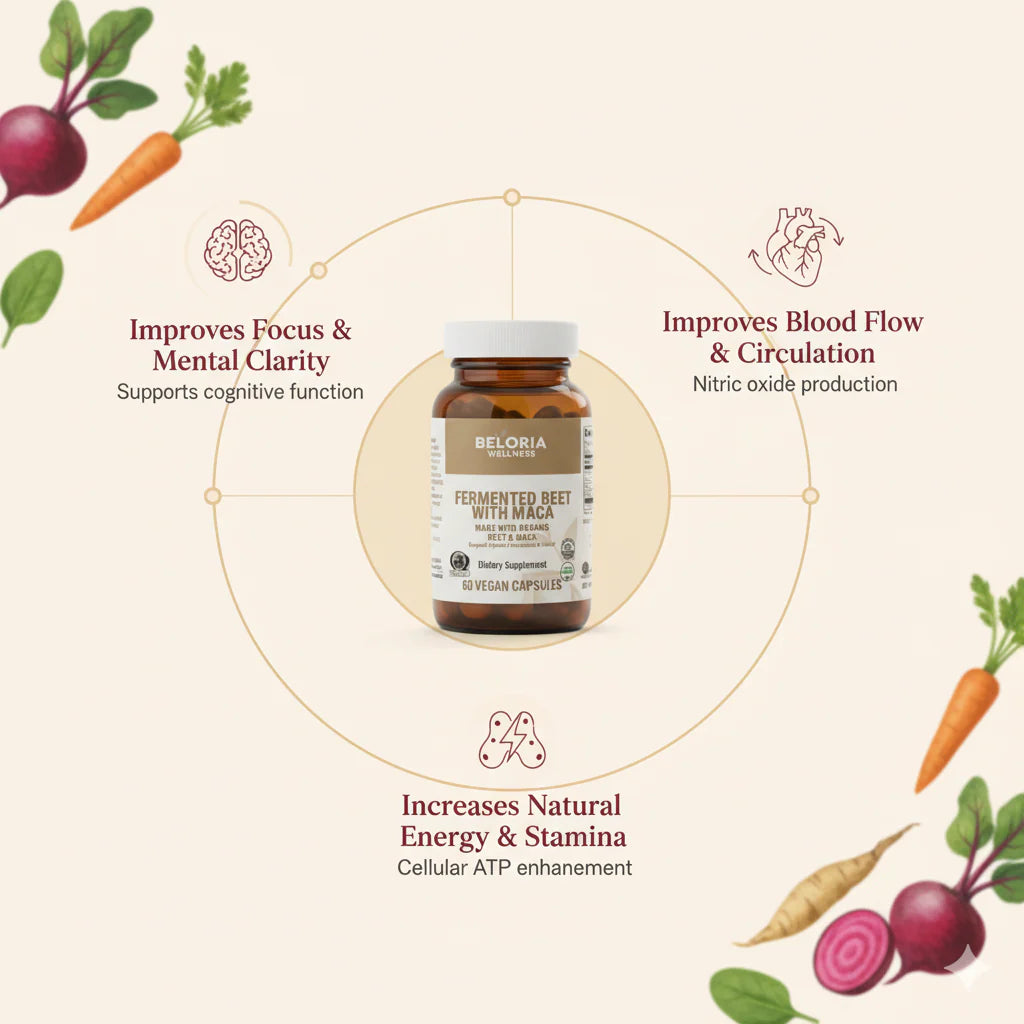 Fermented Beet with Maca