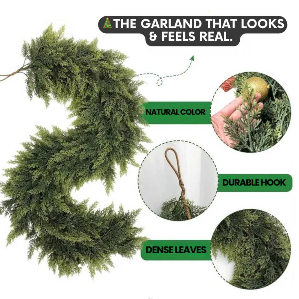 Festive Cedar Garlands