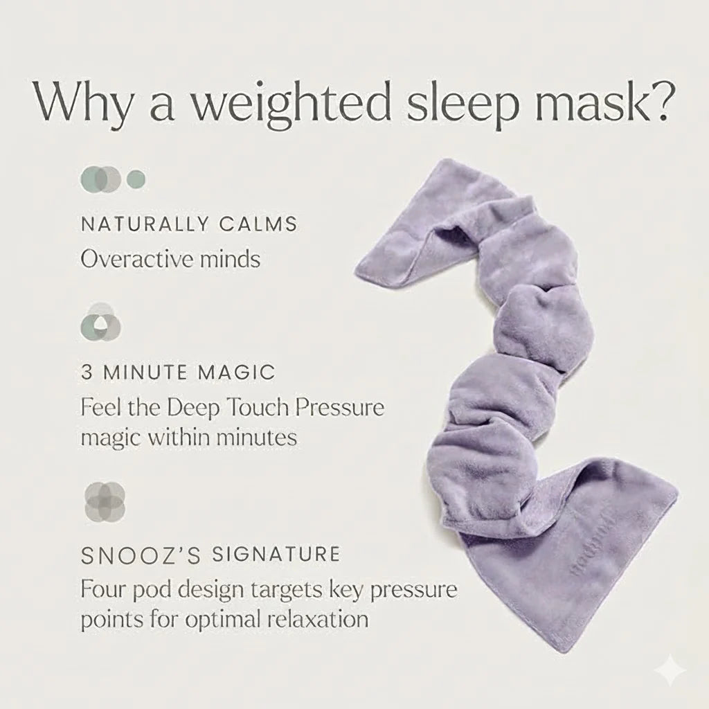 Snooz™ Weighted Sleep Mask