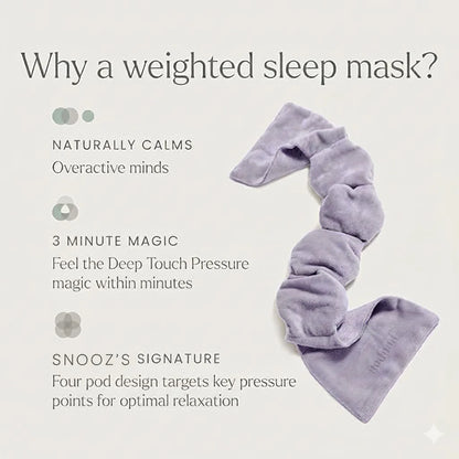 Snooz™ Weighted Sleep Mask